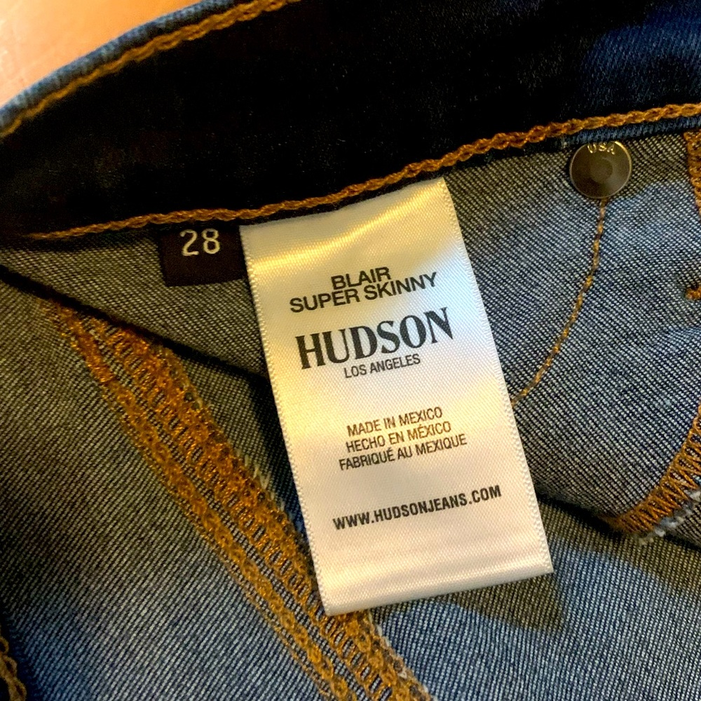 Hudson Blair Hi-Rise Super Skinny - Picture 4 of 7